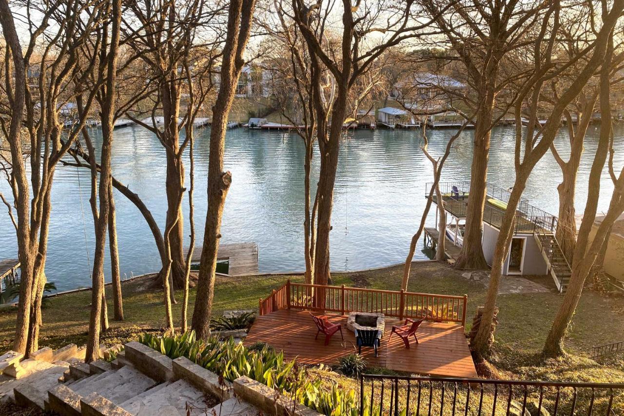 Waterfront Seguin Gem With Private Dock And Fire Pit! Exterior foto