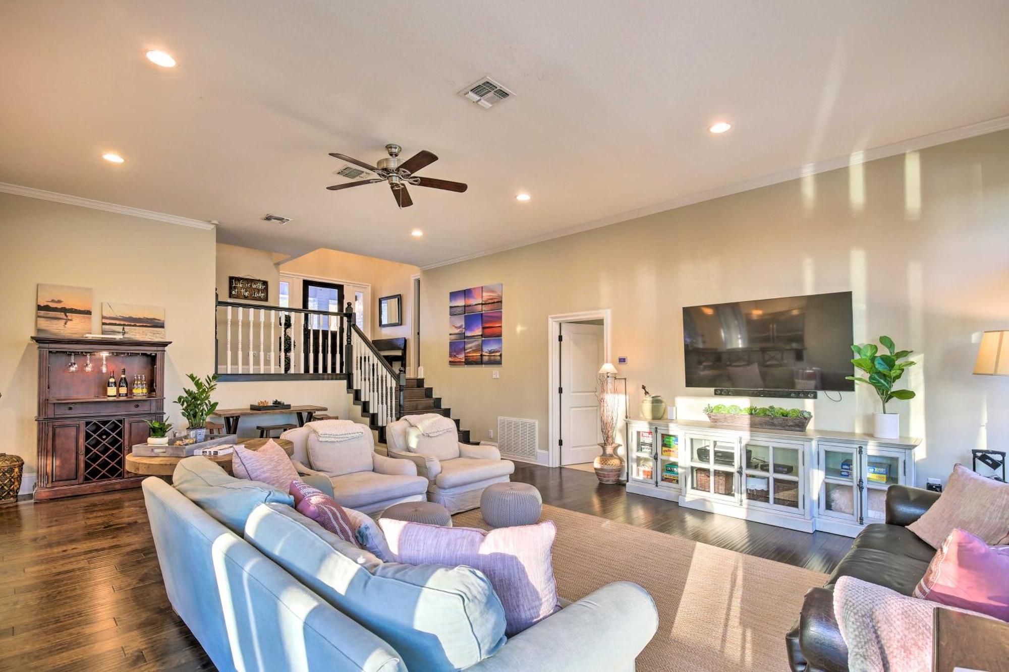 Waterfront Seguin Gem With Private Dock And Fire Pit! Exterior foto